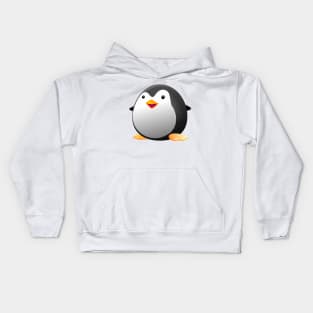 Cute baby penguin Kids Hoodie